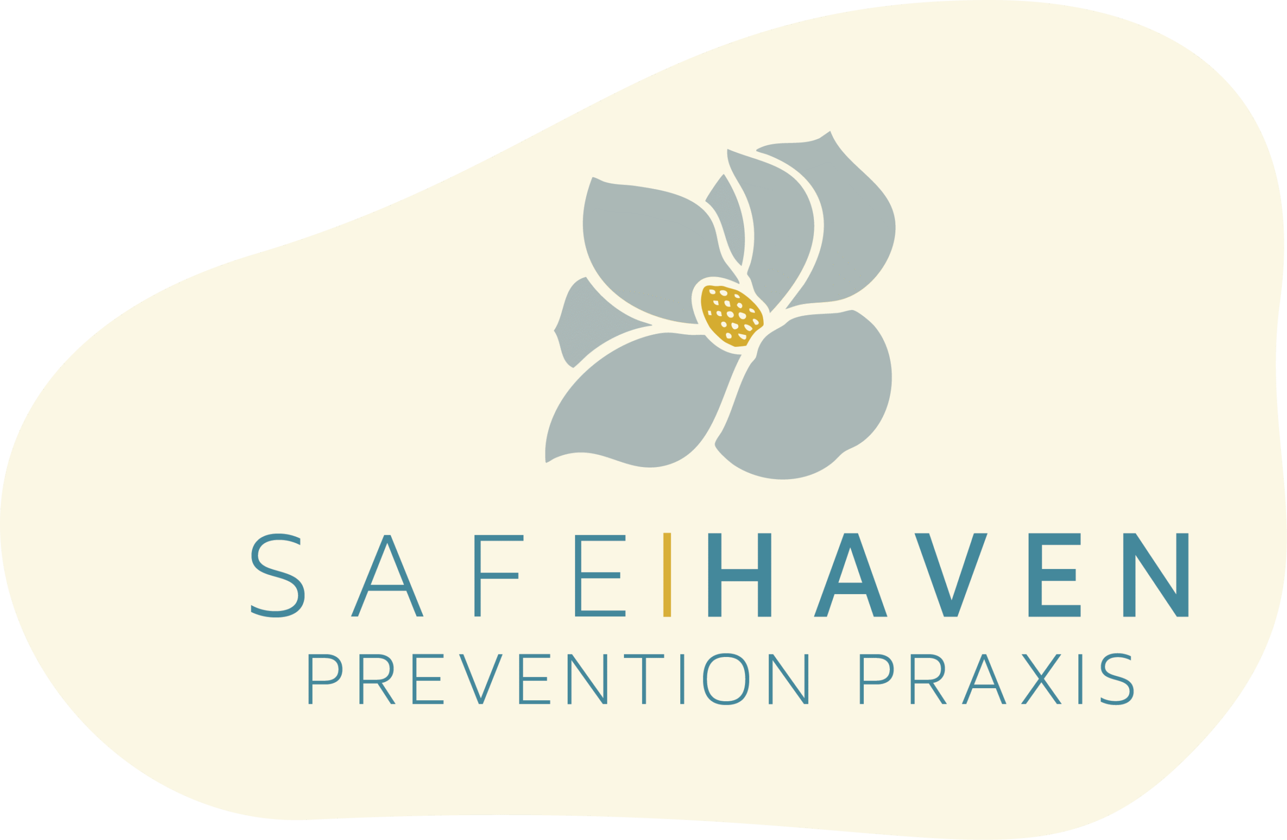 Prevention Praxis logo with yellow blob